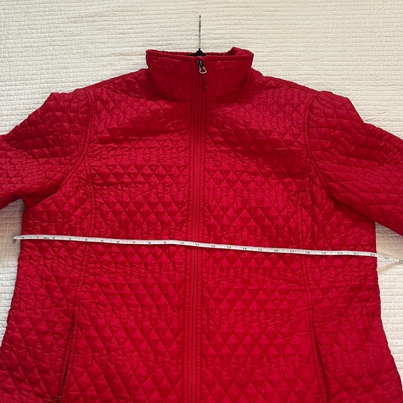 Lands' End Quilted Red Quilted Jacket - Picture 8 of 13